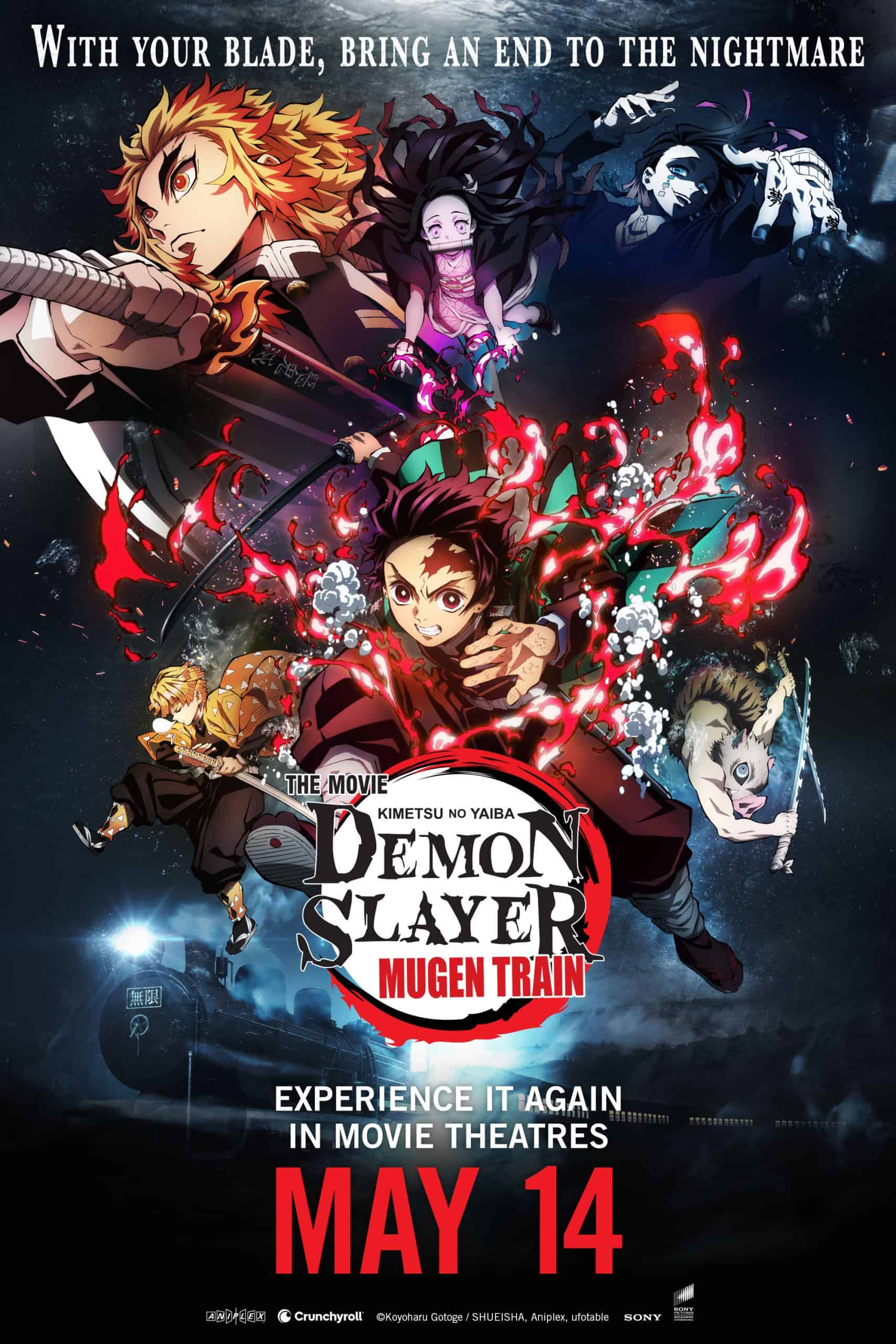 Demon Slayer -Kimetsu no Yaiba- The Movie_ Mugen Train - Key Art | The Outerhaven Demon Slayer