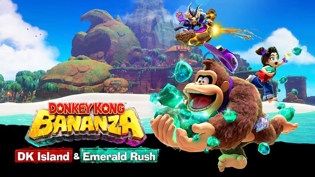 Donkey Kong Bananza DK Island & Emerald Rush image 1