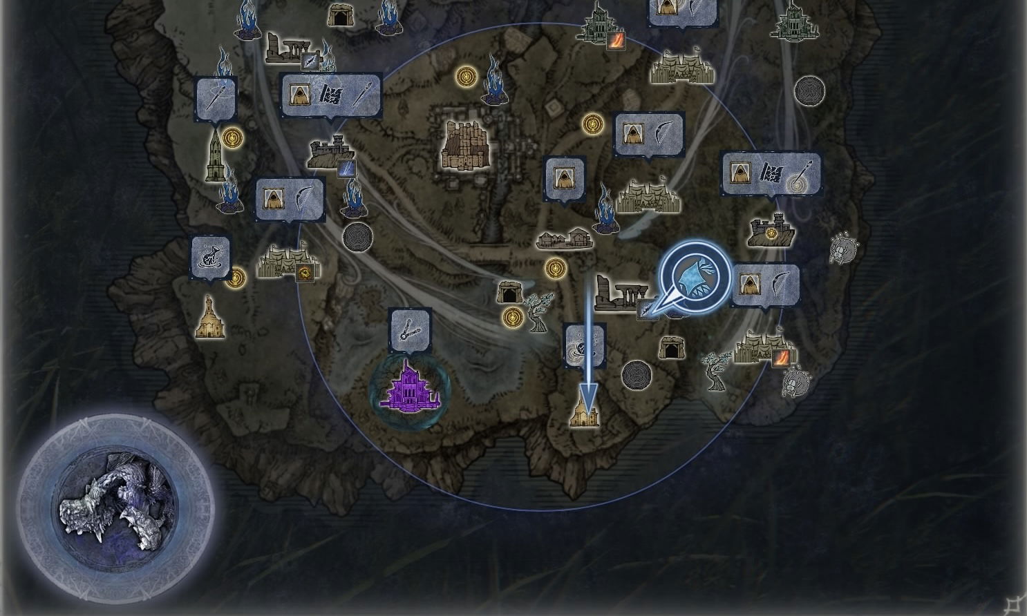 Elden Ring Nightreign Map