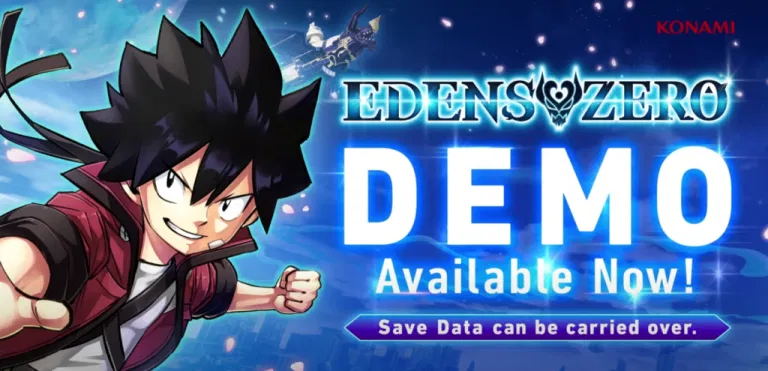 Youtube thumbnail for Edens Zero demo announcement