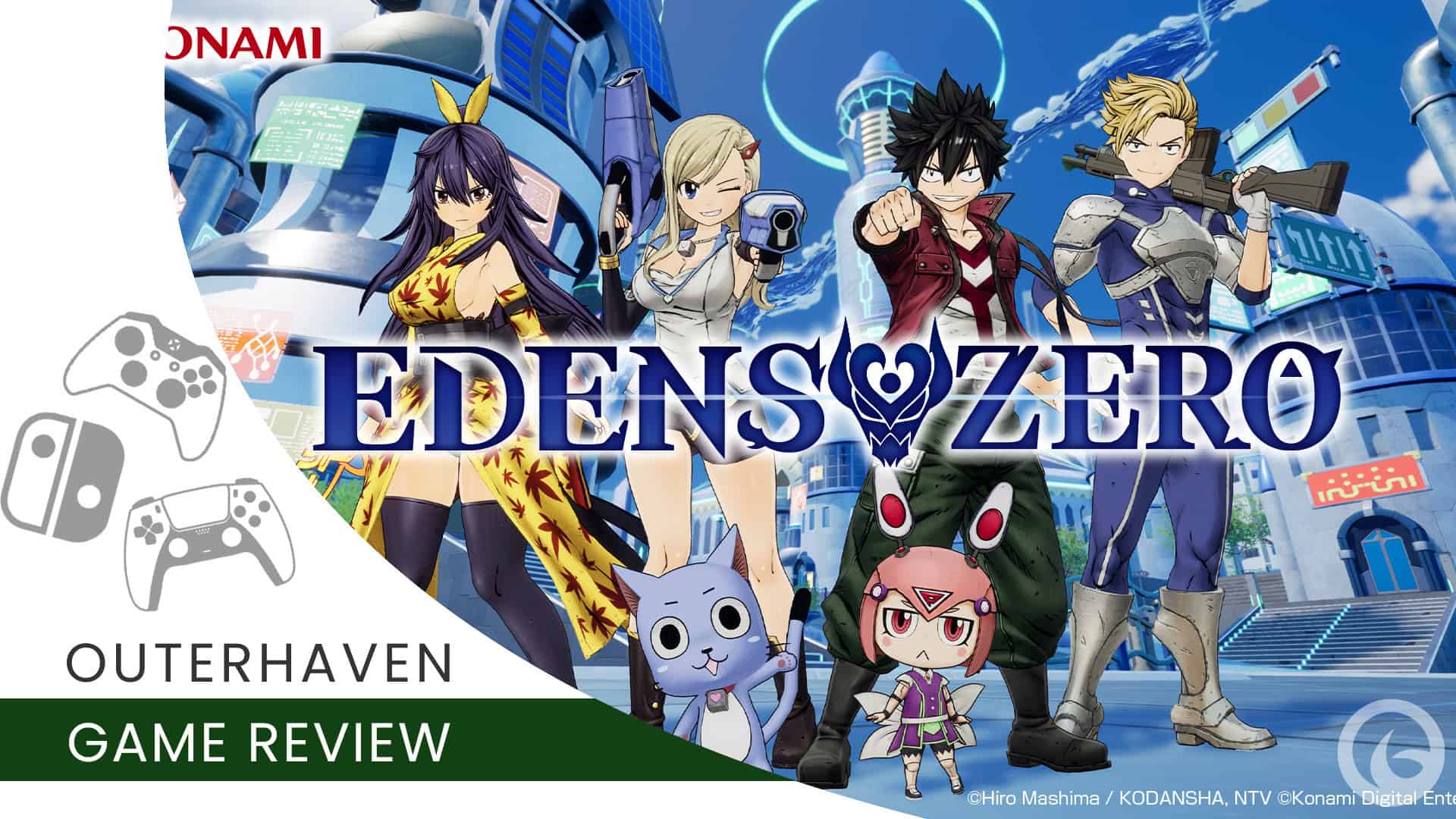 Edens Zero Review | The Outerhaven Game Review Template for Edens Zero