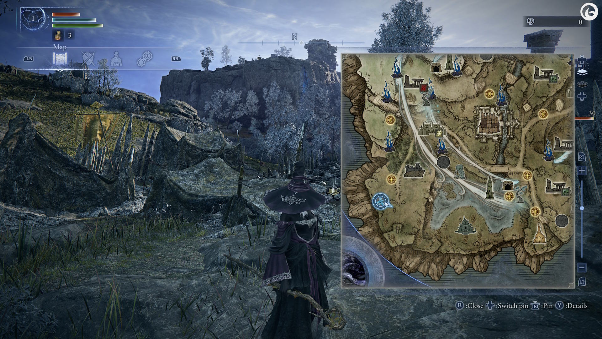 Elden Ring Nightreign Review screenshot-world view