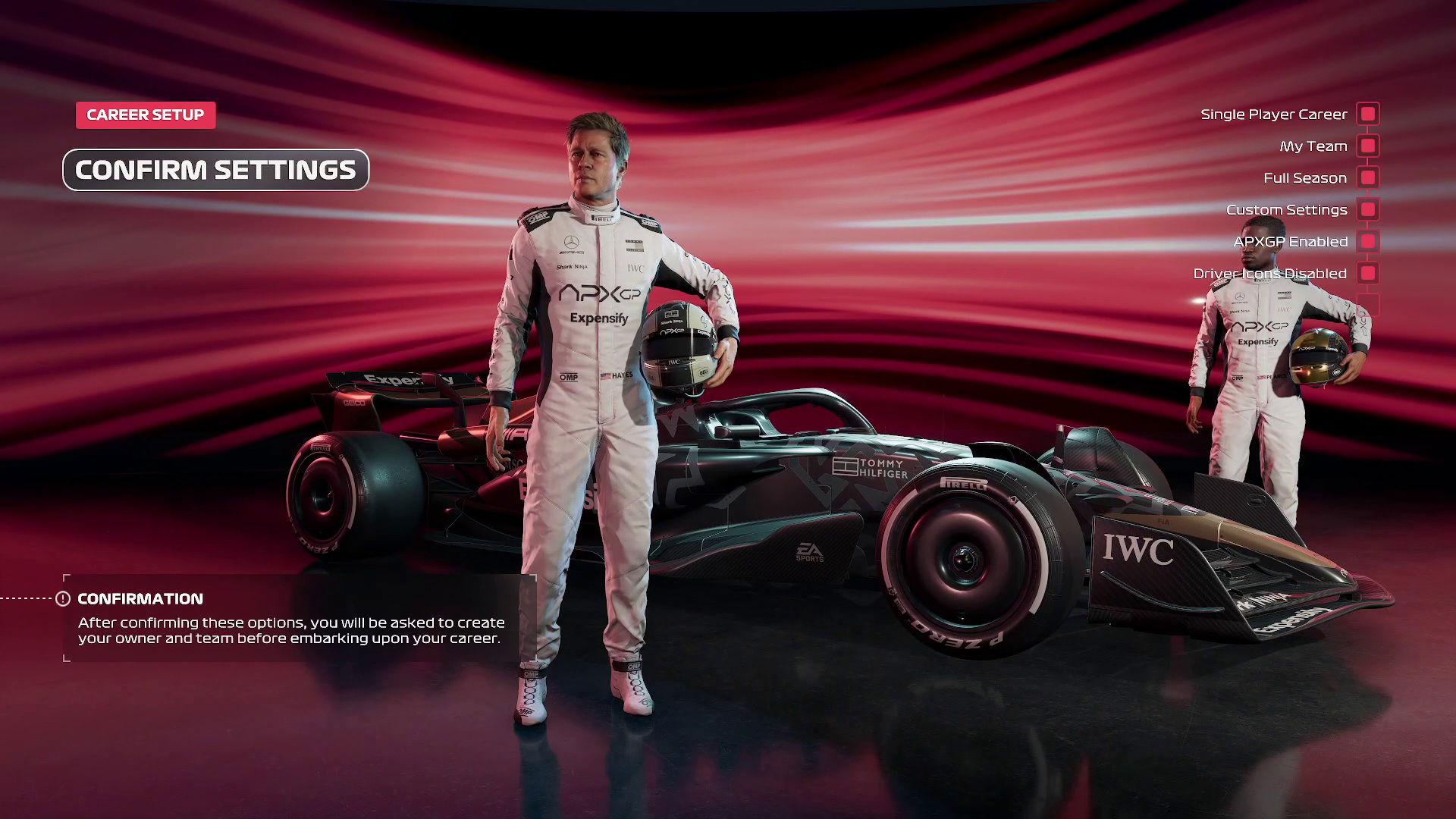 F1 25 Brad Pitt