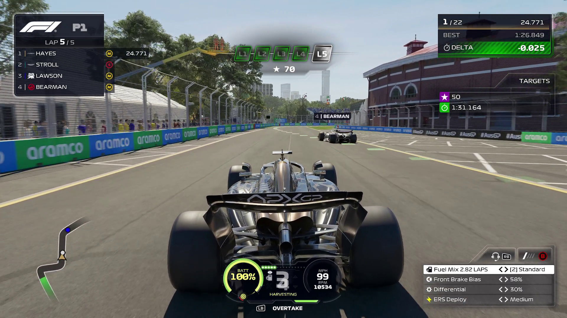 F1 25 On Track For Practice