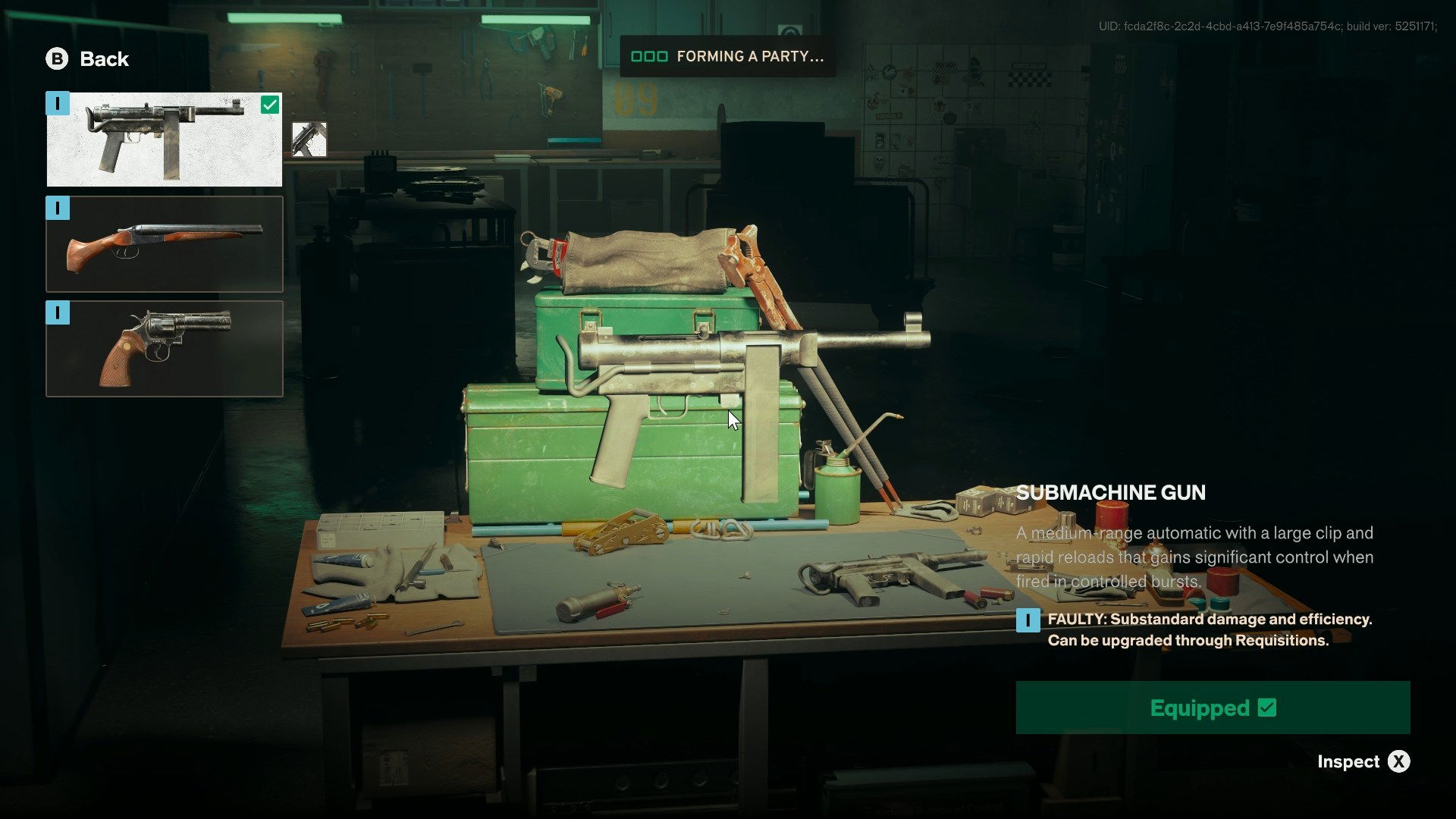 FBC: Firebreak starting weapons