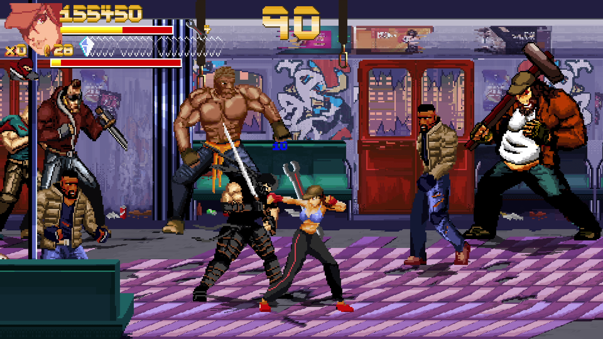 FallenCityBrawl_03 | The Outerhaven Battle Screenshot with Natasha in Fallen City Brawl