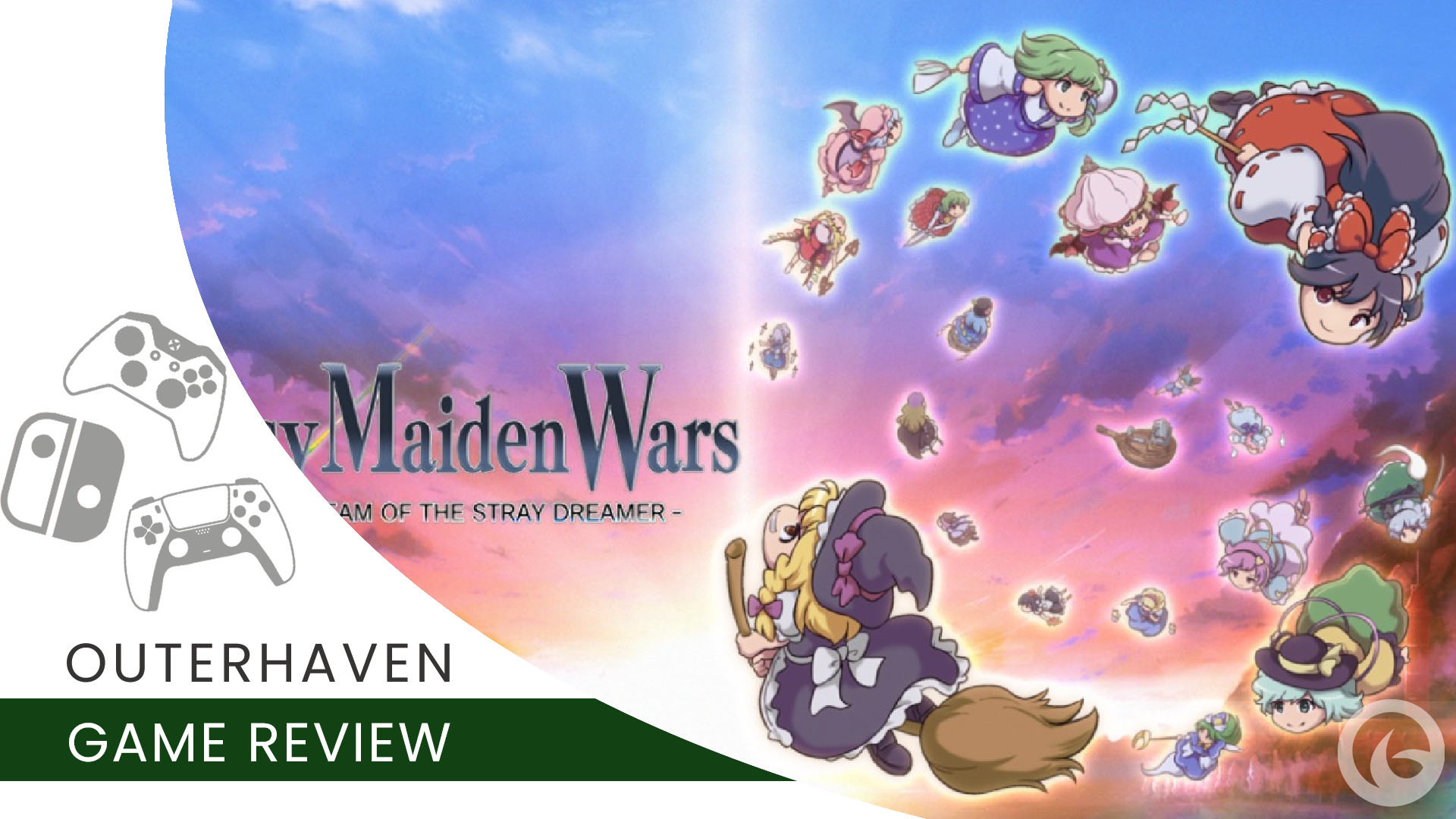Fantasy Maiden Wars Video Games Review | The Outerhaven Video game review template for Fantasy Maiden Wars - Dream of the Stray Dreamer -