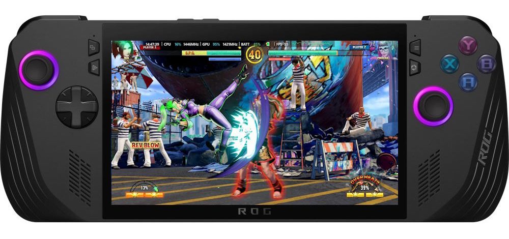 Fatal Fury City of the Wolves on ROG Ally X