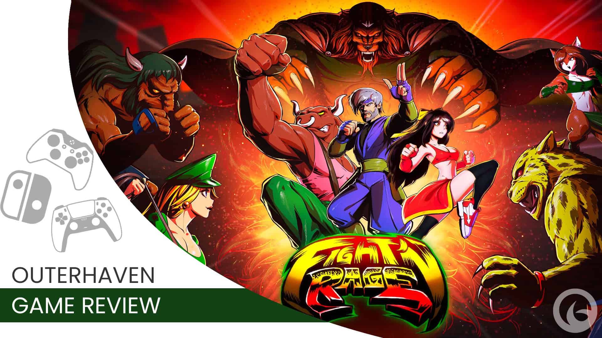 Fight'N Rage Brawler Review header | The Outerhaven Fight'N Rage Brawler Review header