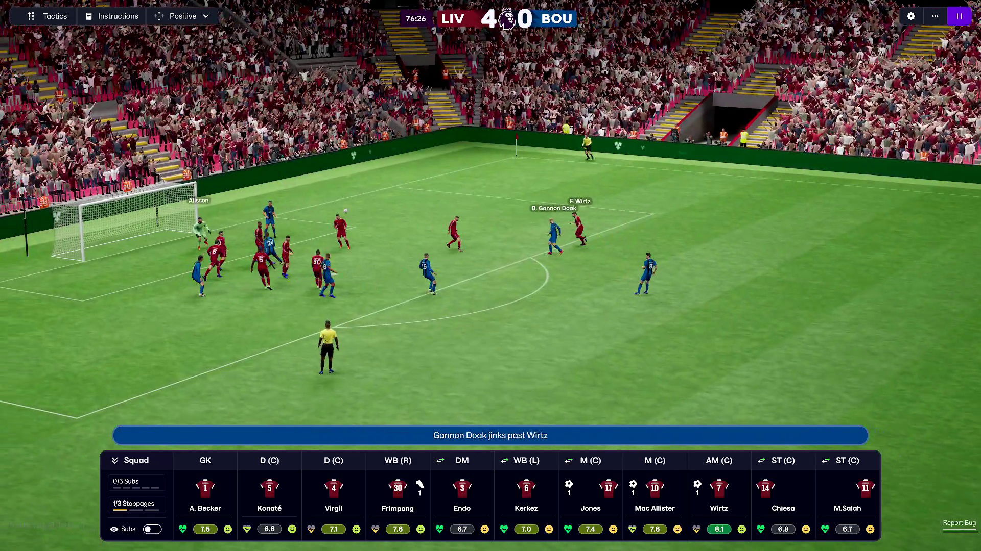Football Manager 26 Match Engine Gameplay