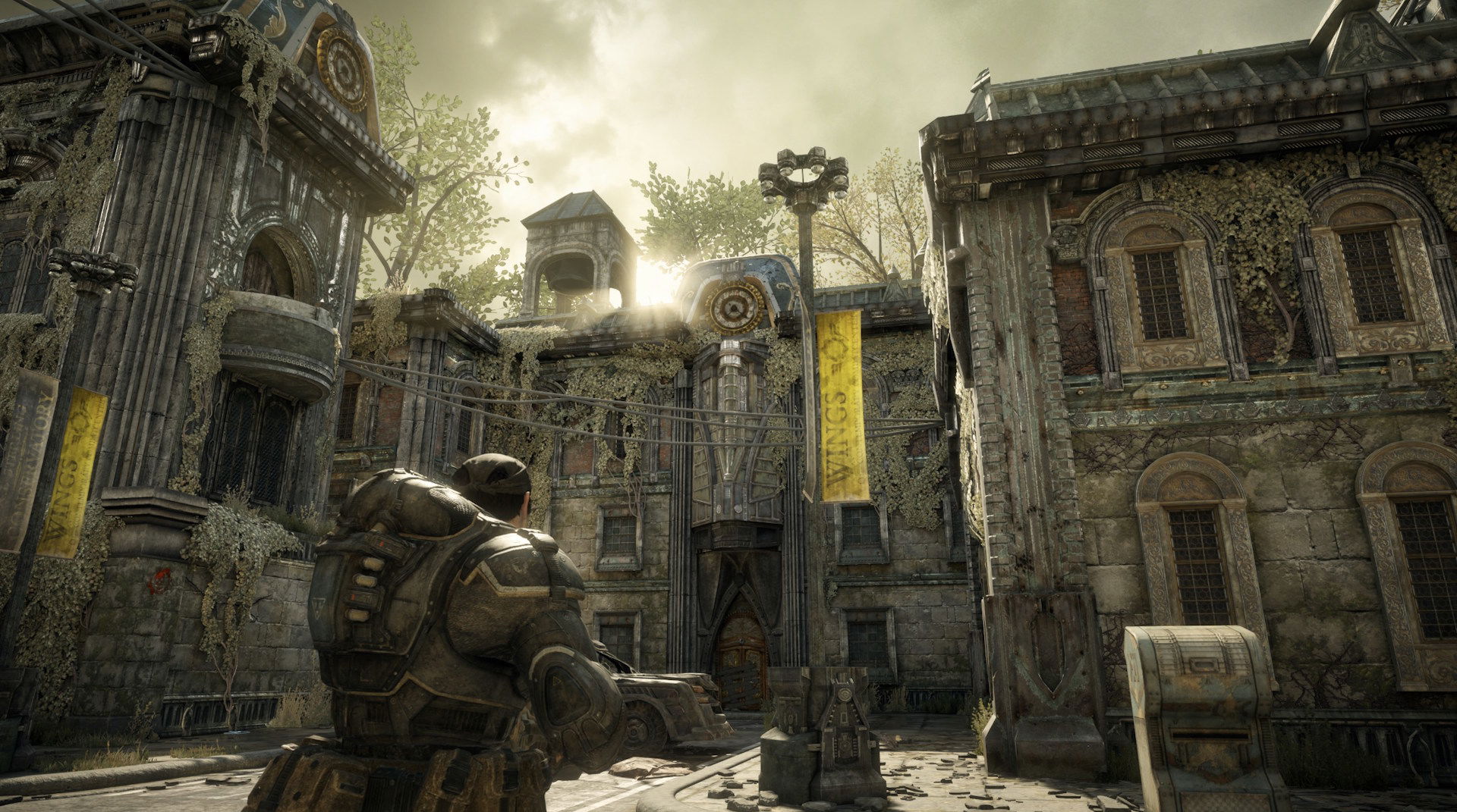 Gears of War Reloaded Review - Marcus takes in the view