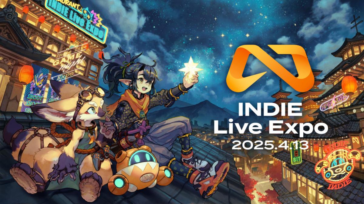 INDIE Live Expo April 2025 key art