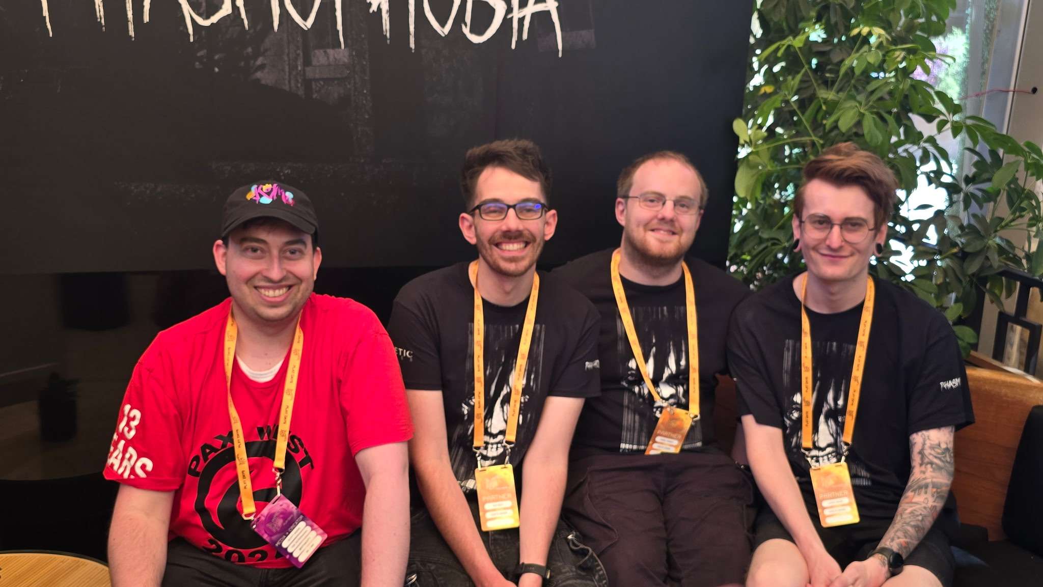 Scott Adams and the Kinetic Games team behind Phasmophobia