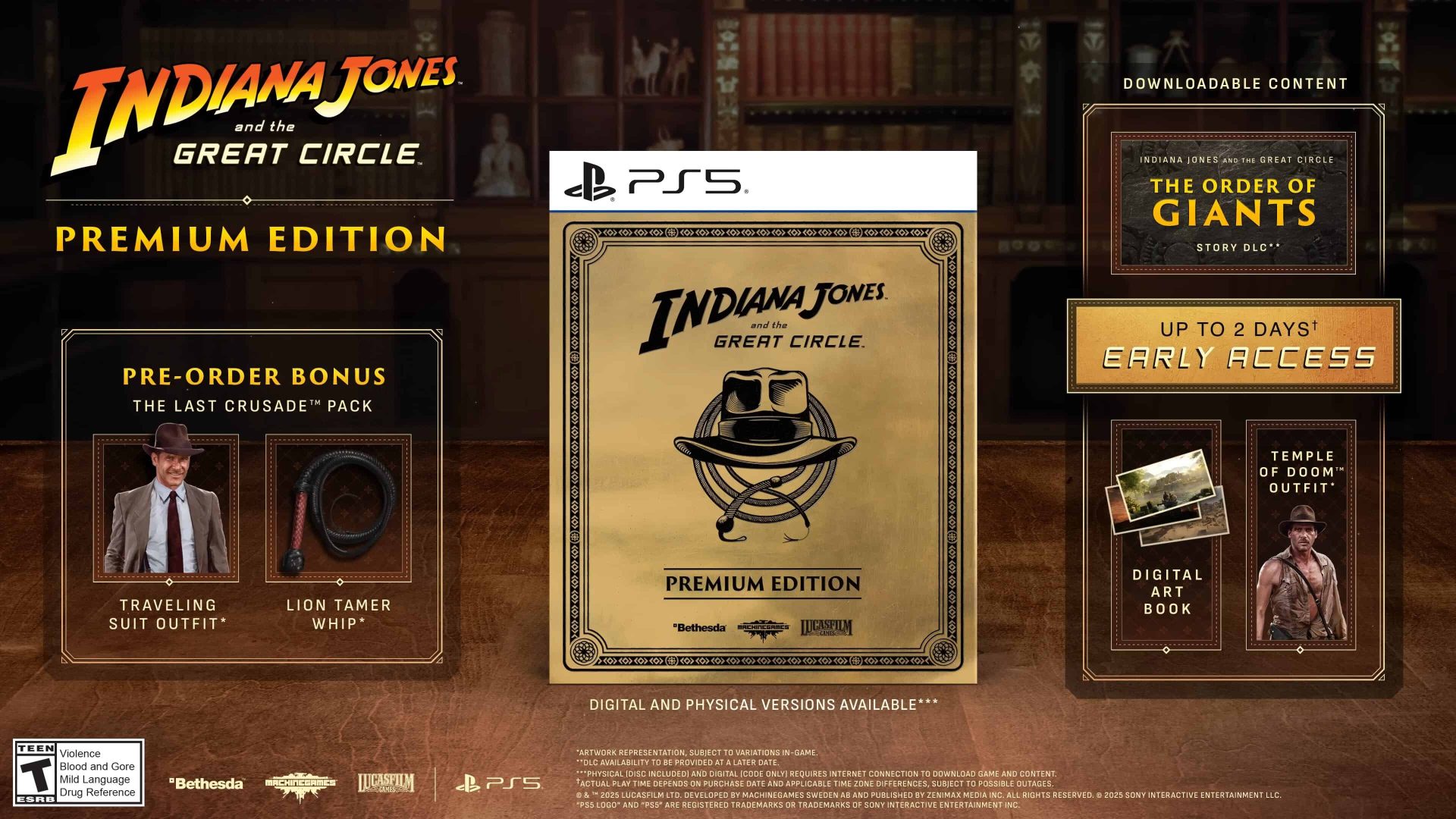 Indiana Jones and the Great Circle PS5 Preorder