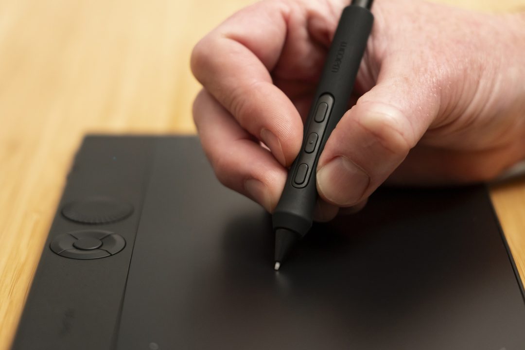 IntuosPro-small-FlairGrip-InUse-SefMcCullough-76 | The Outerhaven Wacom Intuos Pro