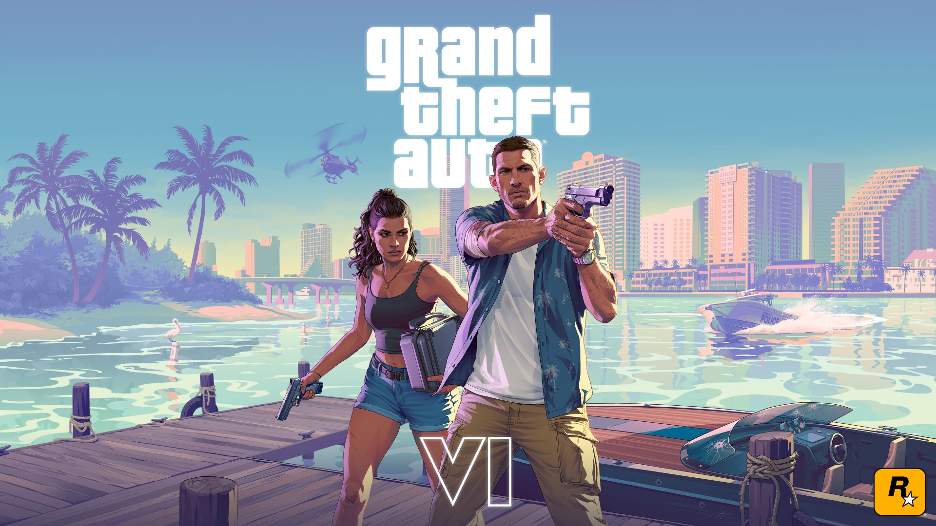 Jason_and_Lucia_02_With_Logos_landscape | The Outerhaven GTA VI Jason and Lucia Key Art