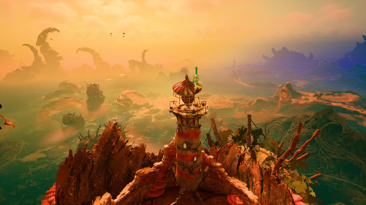 Double Fine's Keeper - Beautiful Scenery
