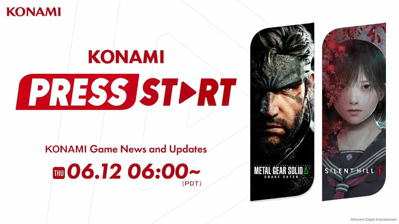 Konami Press Start June 2025 Broadcast