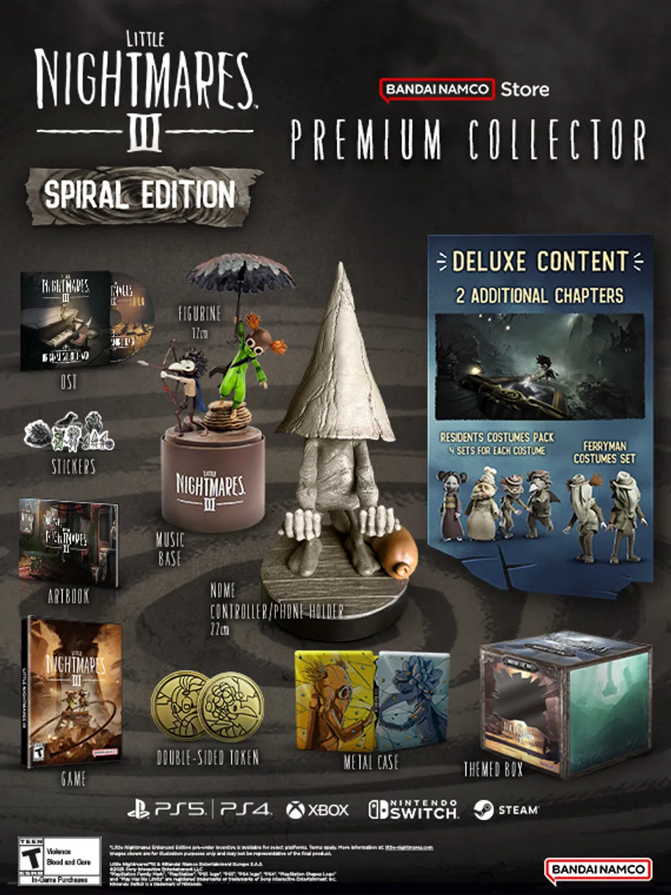 Little Nightmares III Spiral Premium Edition