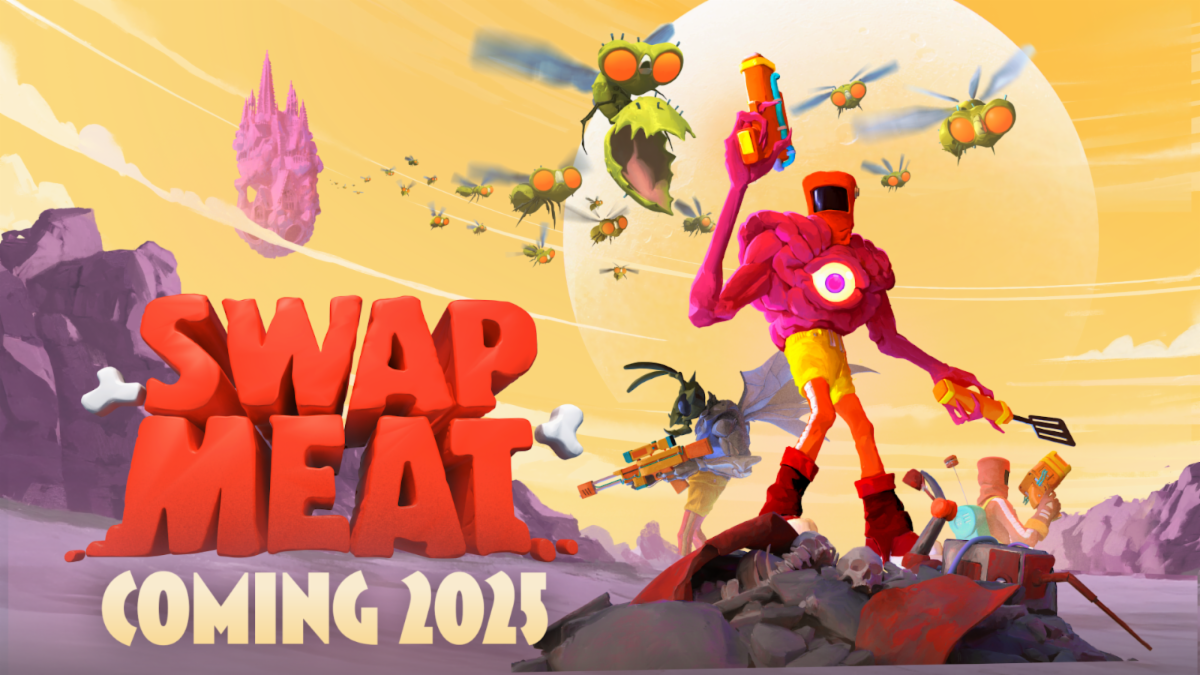 Key art for SWAPMEAT with text saying "coming 2025"