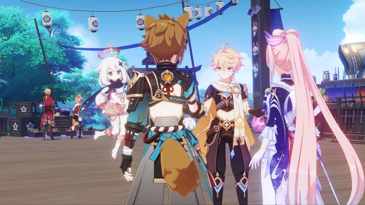 Main character Aether meets all kinds of characters in Genshin Impact | The Outerhaven Main character Aether meets all kinds of characters in Genshin Impact