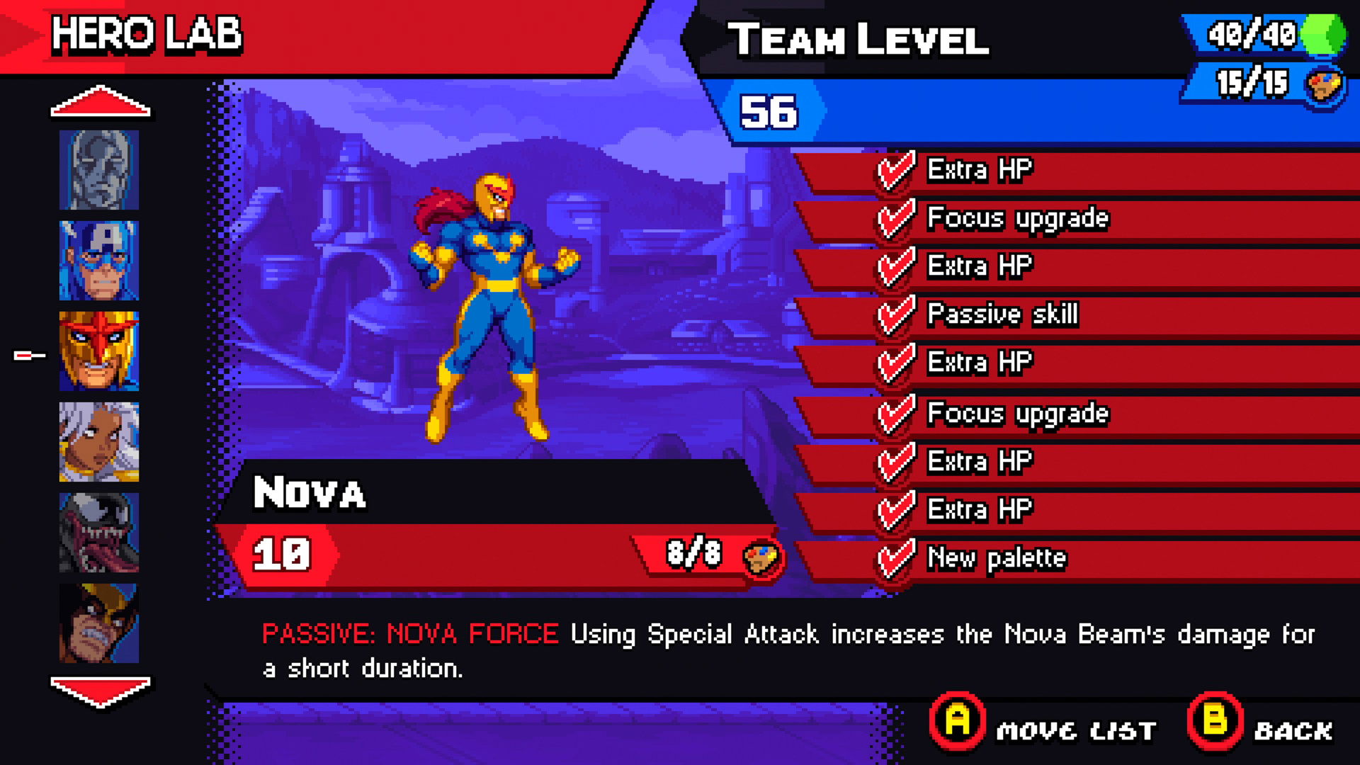 Marvel Cosmic Invasion - Hero Lab screenshot