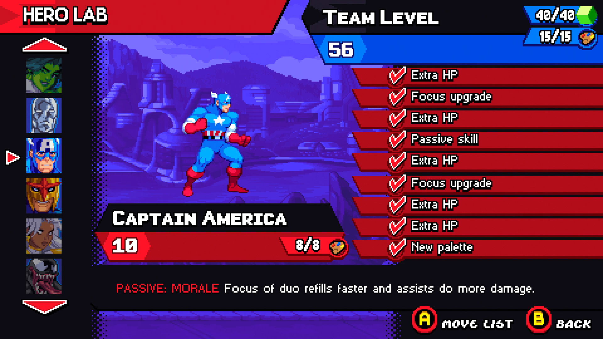 Marvel Cosmic Invasion - Unlocking Additional Character Palettes-01