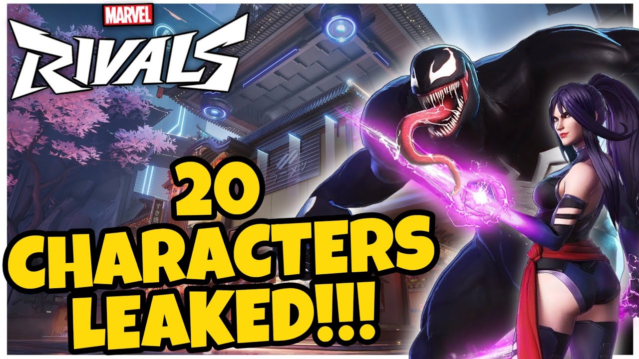 Marvel Rivals Character Leaks YouTube Thumbnail