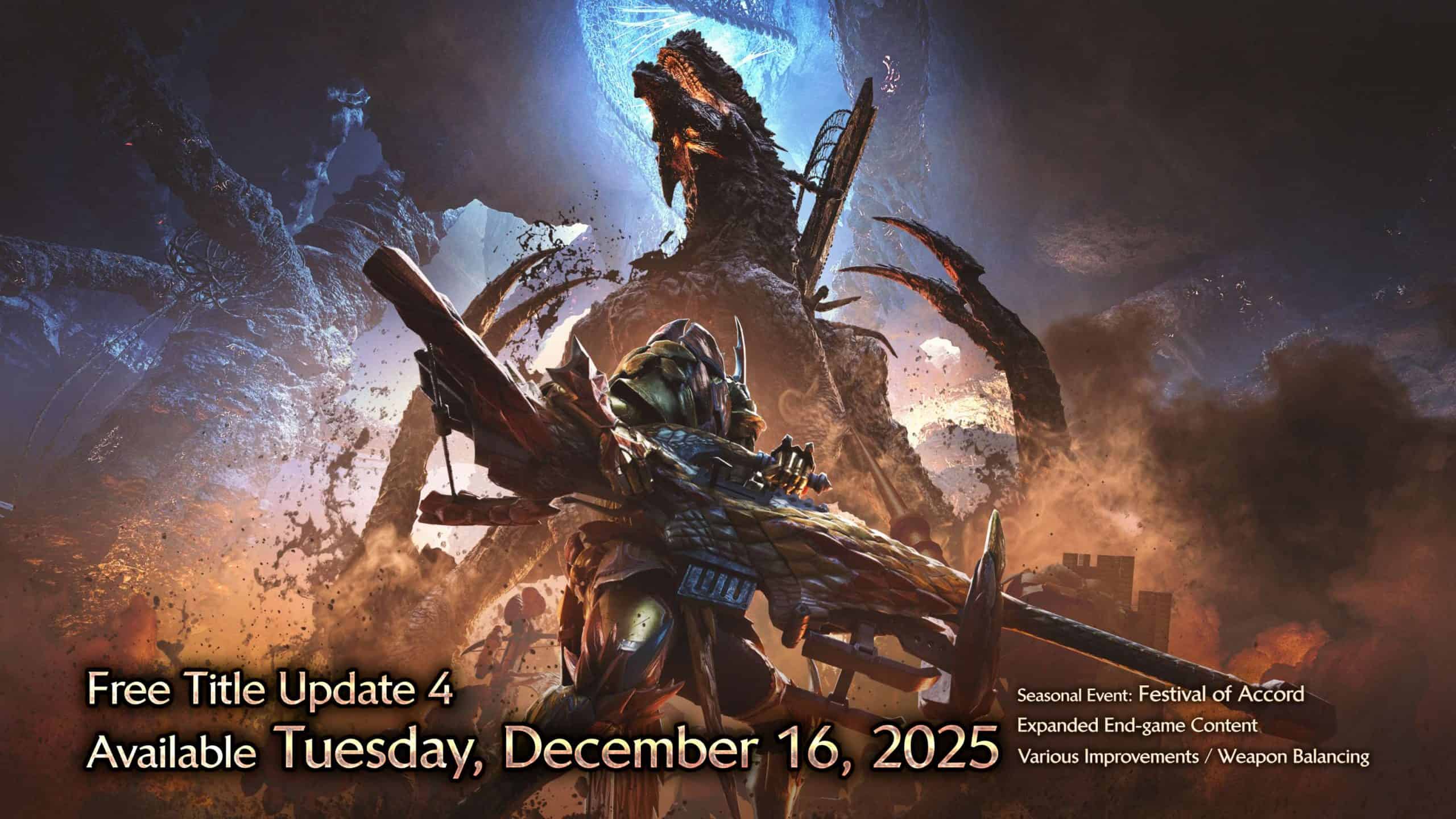 Monster Hunter Wilds Title Update 4 | The Outerhaven Monster Hunter Wilds Title Update 4