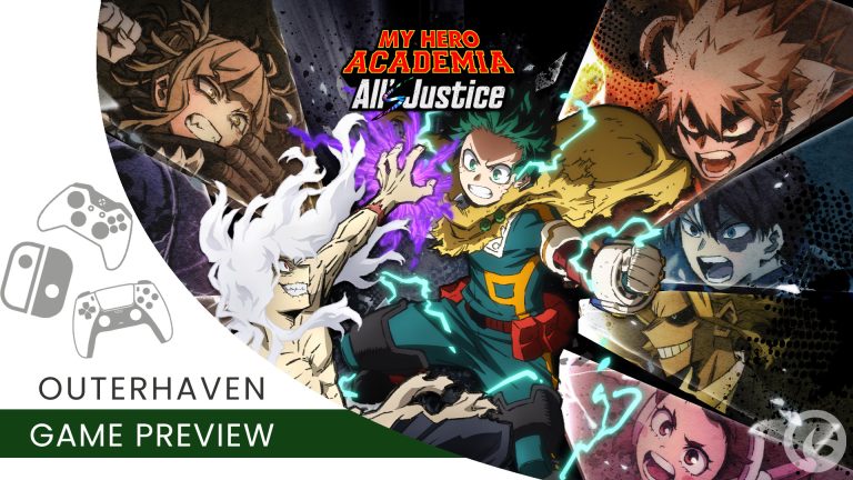 MY HERO ACADEMIA: All’s Justice Preview – The Ultimate My Hero Academia Experience Video Game Preview Template for My Hero Academia: All's Justice