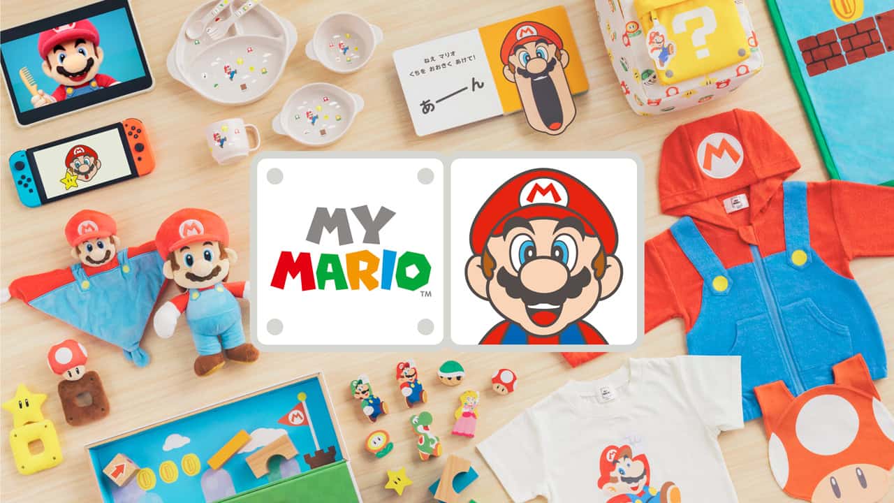 Nintendo Reveals “My Mario” Line Of Products For Children My Mario, Nintendo