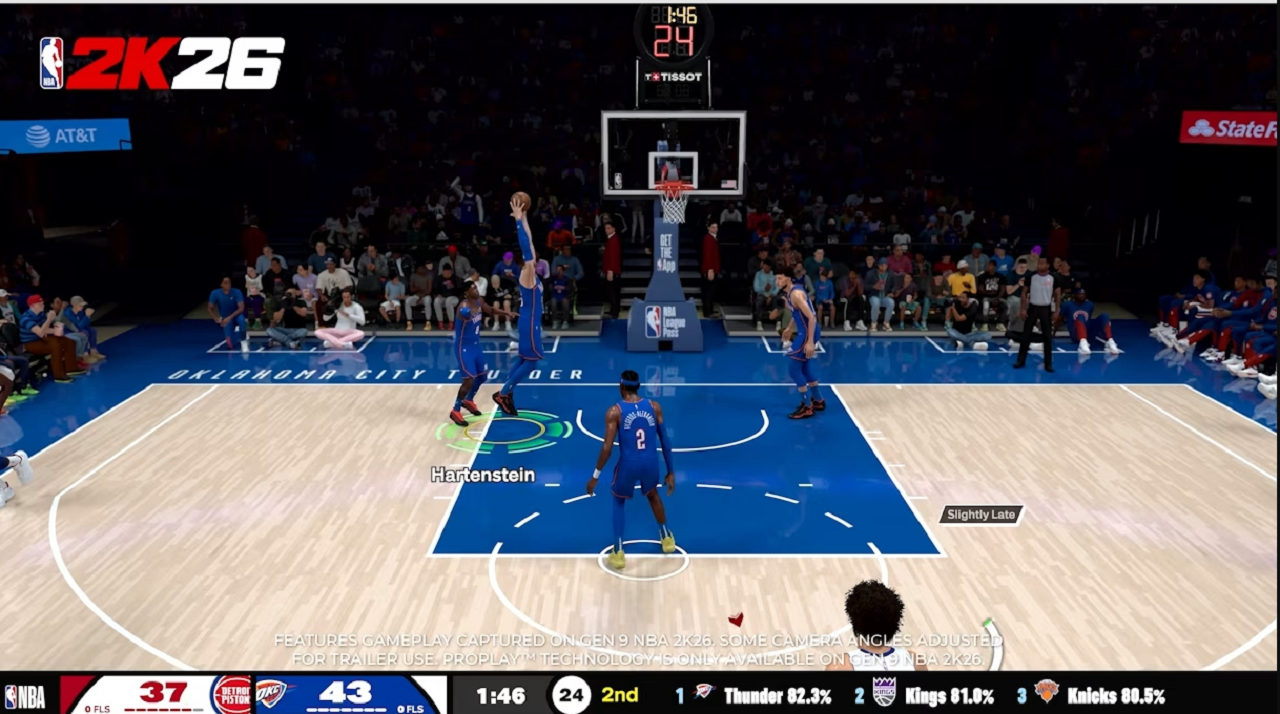 NBA 2K26 Rebound Green Ping