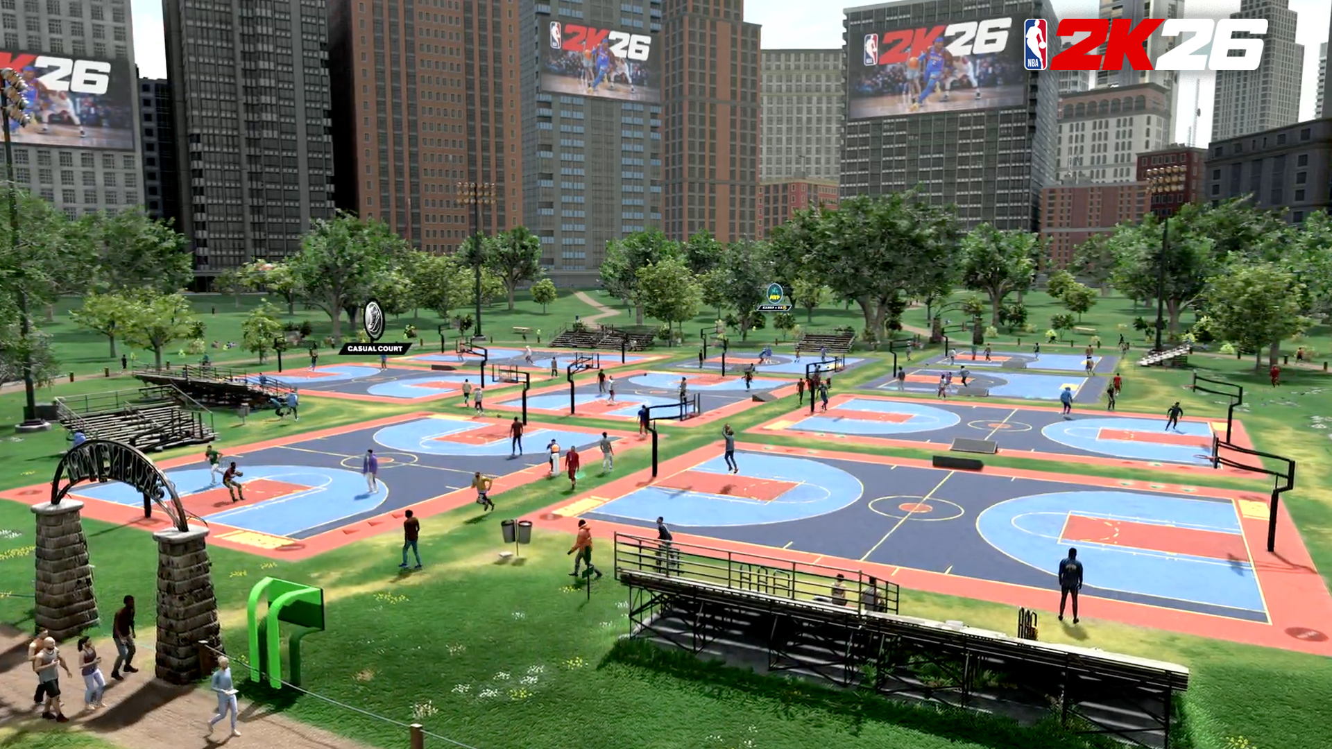 NBA 2K26 The City Season 1 Park | The Outerhaven NBA 2K26 The City Season 1 Park