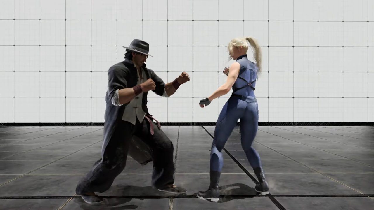 New VIRTUA FIGHTER Project _ Combat Gameplay First Look - Training Stage 0-19 screenshot