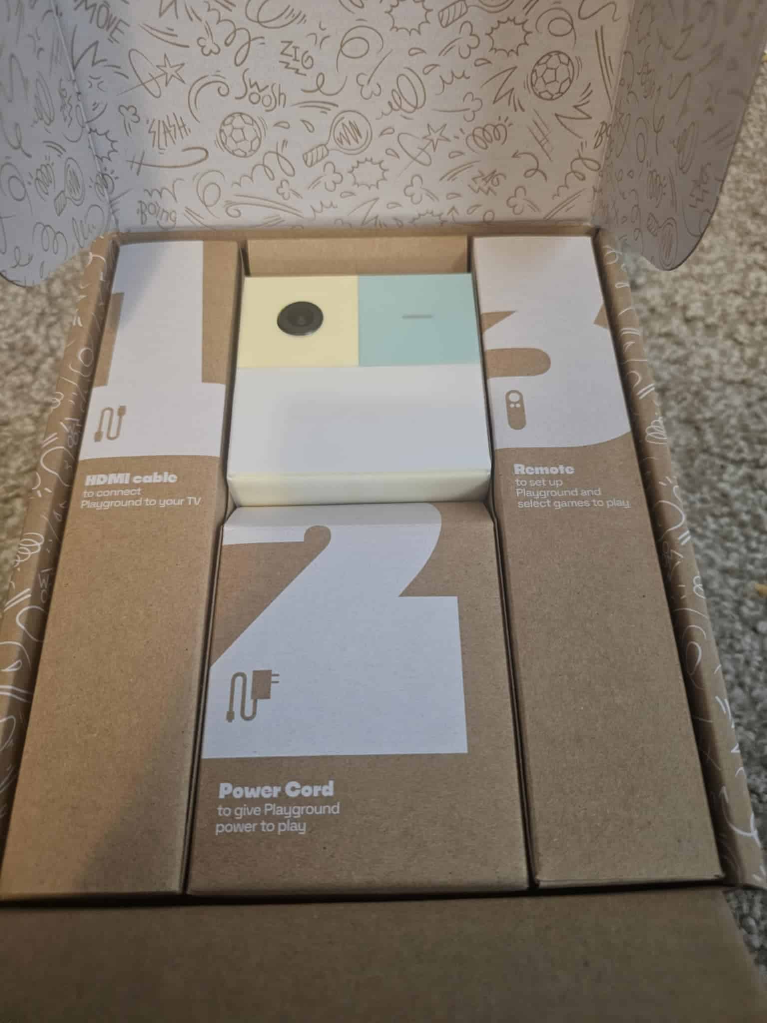 Nex 1 | The Outerhaven Nex Playground picture of the box it ships with