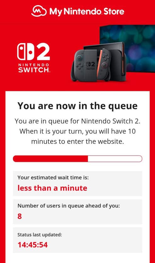 Nintendo Switch Store Pre-order Pic | The Outerhaven