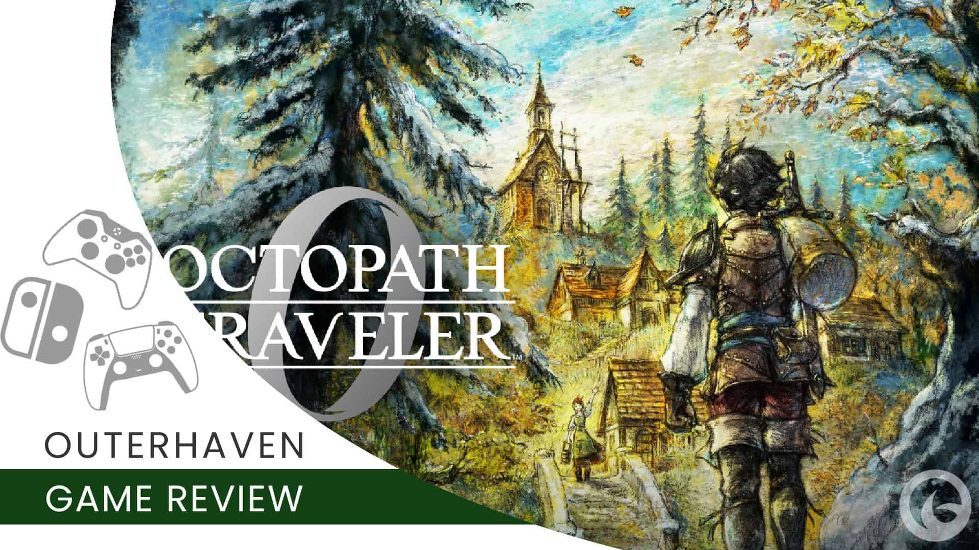 Video game review template for Octopath Traveler 0