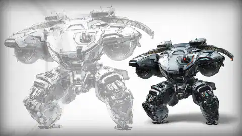 PragmataBoss | The Outerhaven Pragmata Sketchbook Demo Boss