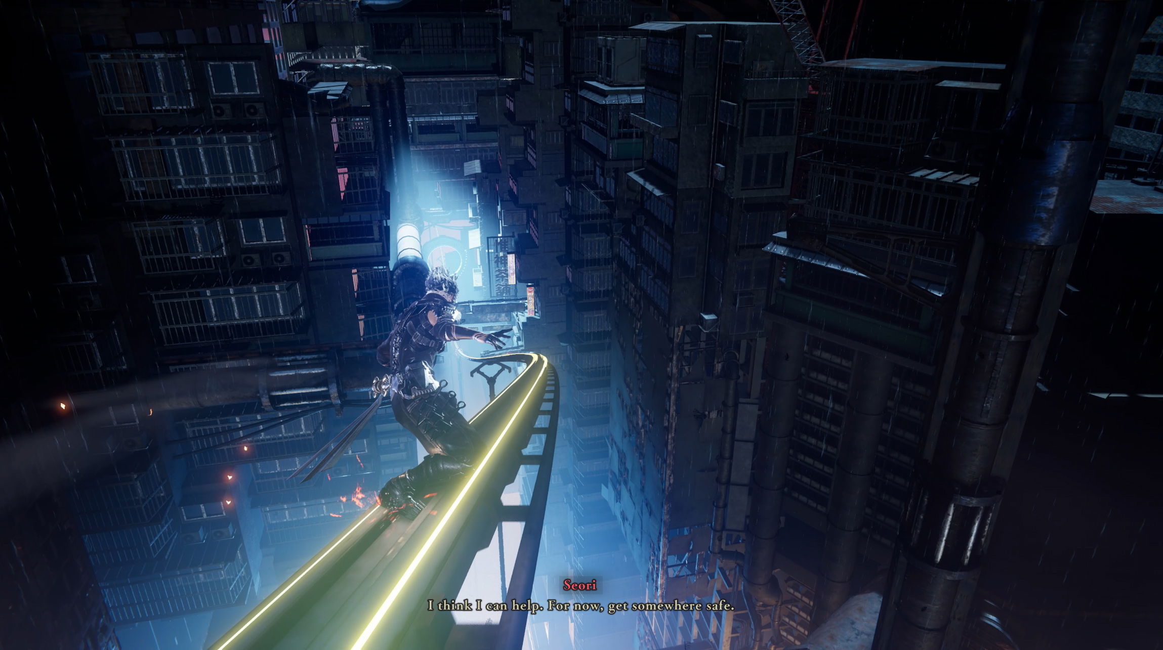 Ninja Gaiden 4 review - rail grinding