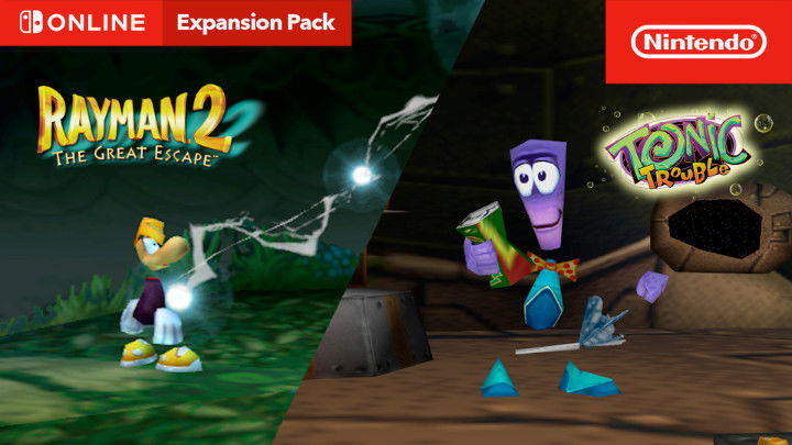 Nintendo Switch Online Adds Rayman 2 and Tonic Trouble Nintendo Switch Online, Rayman,