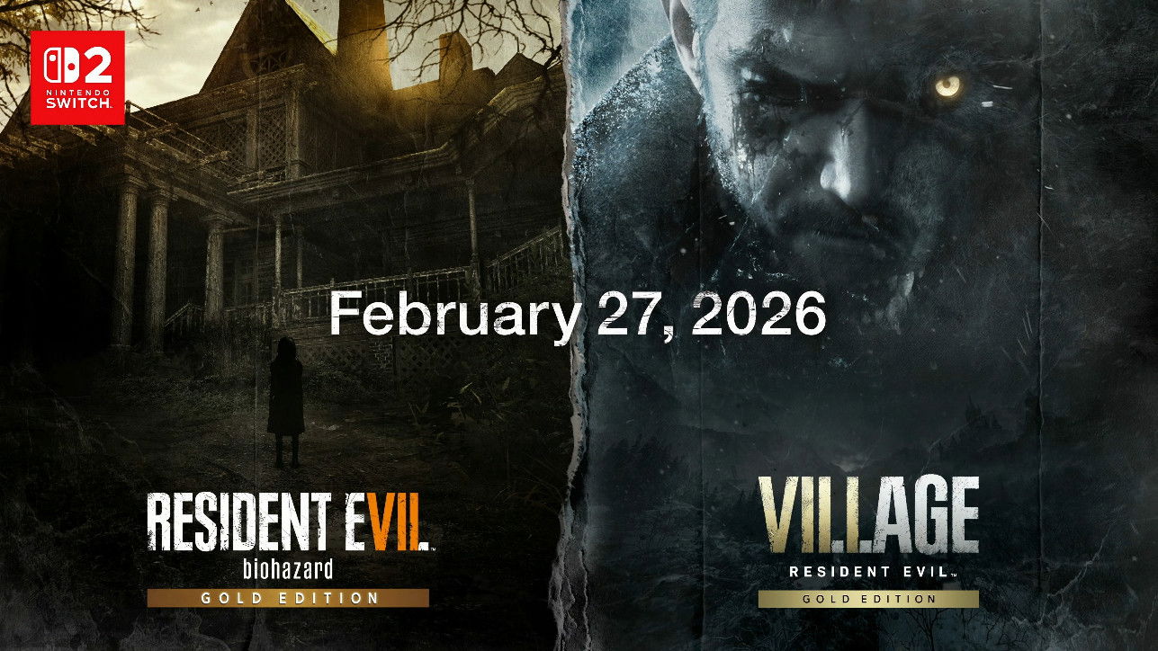 Resident Evil Biohazard and Resident Evil Village Nintendo Switch