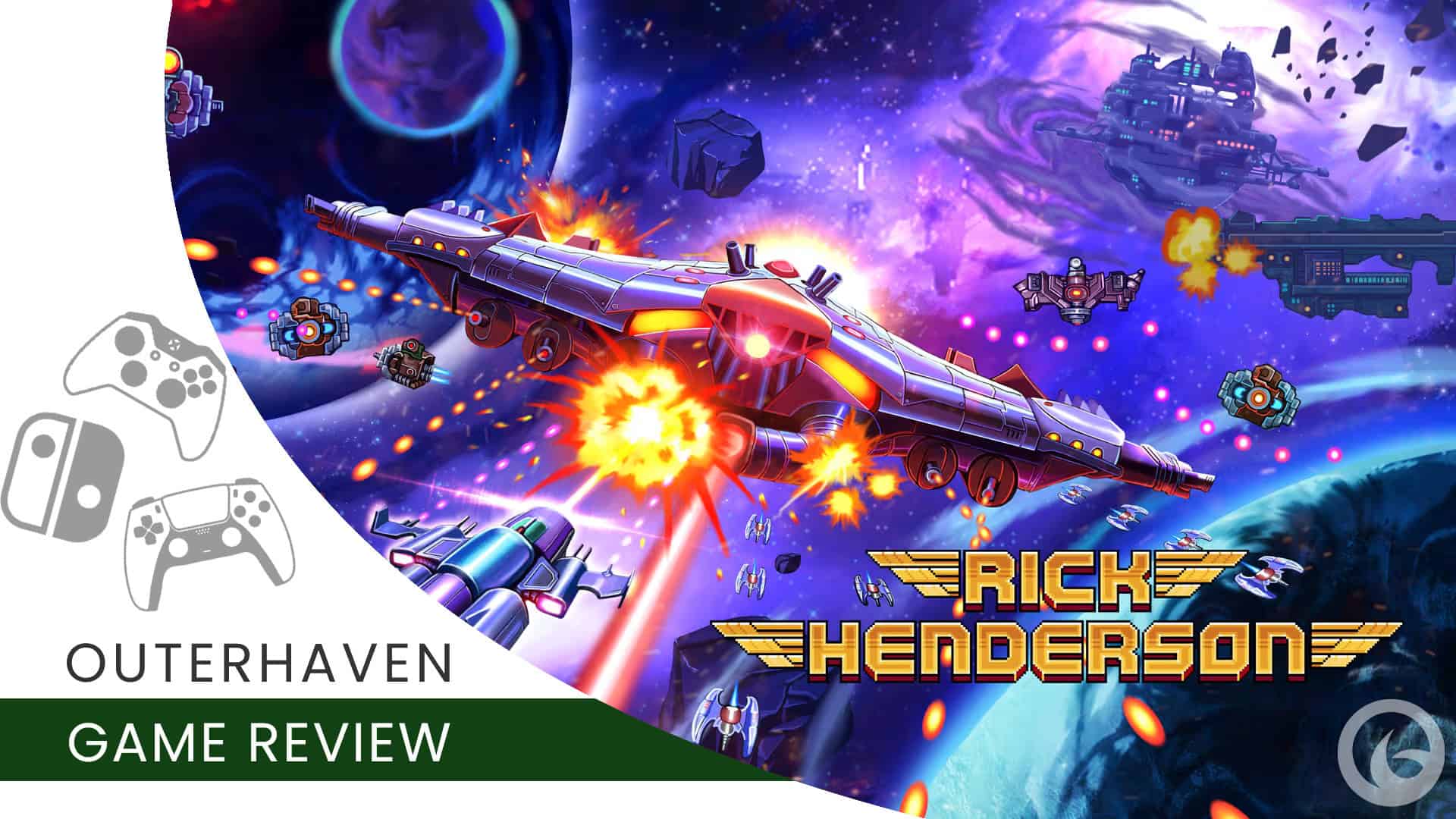 Rick Henderson Review | The Outerhaven Video Game Review template for Rick Henderson