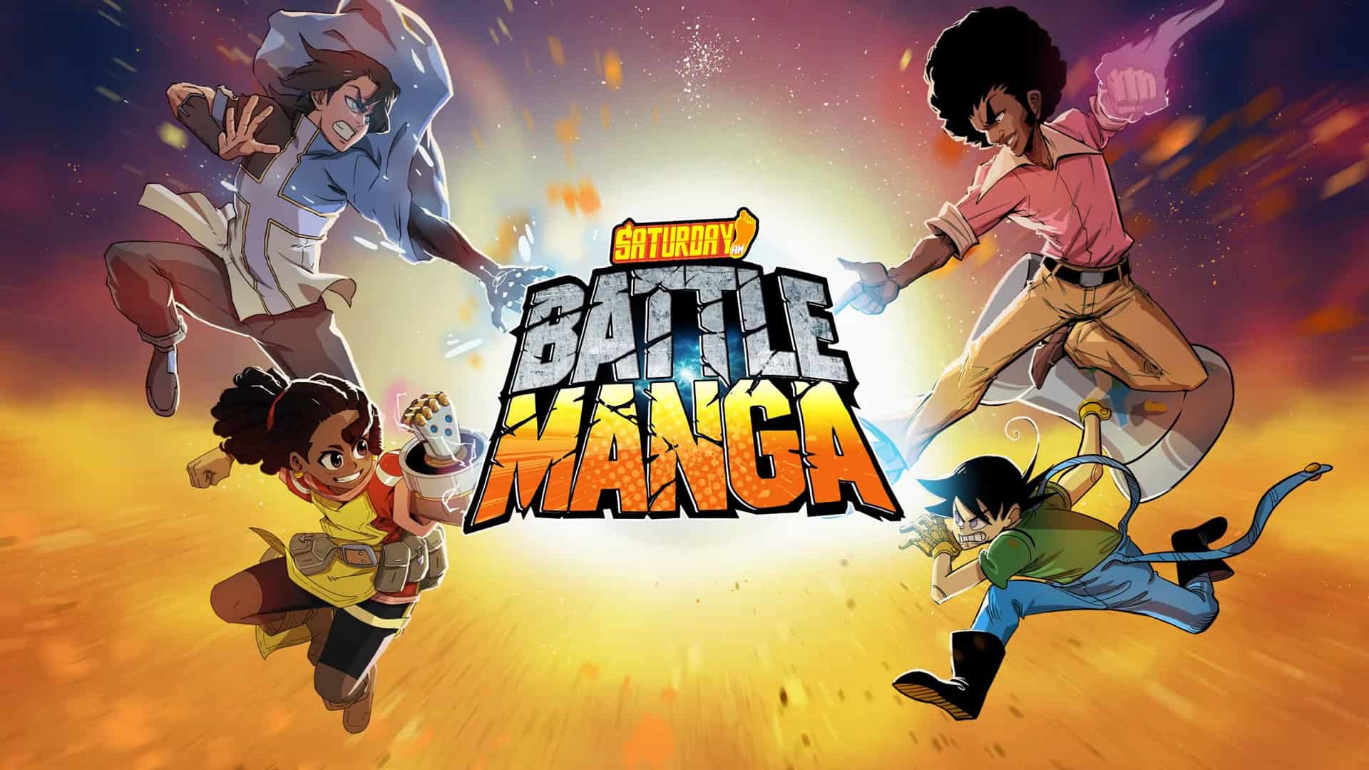 Saturday AM Battle Manga header image 1920x1080