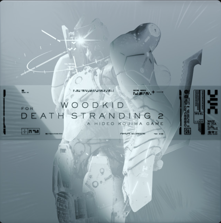 WOODKID for Death Stranding 2: On The Beach Album Cover