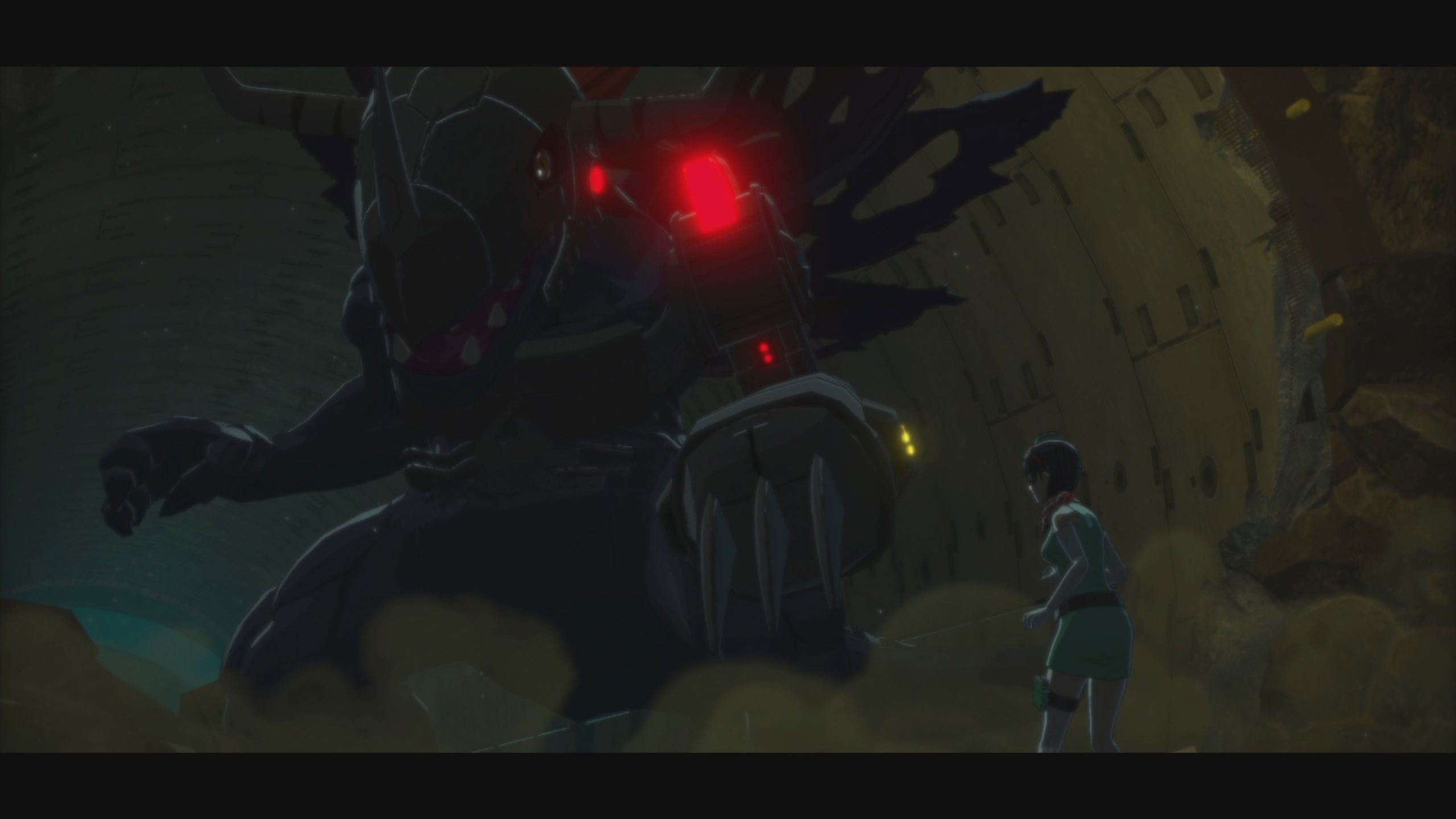 Meeting MetalGraymon in Digimon Story: Time Stranger