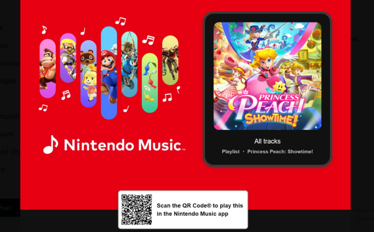 Nintendo Music, Princess Peach Showtime