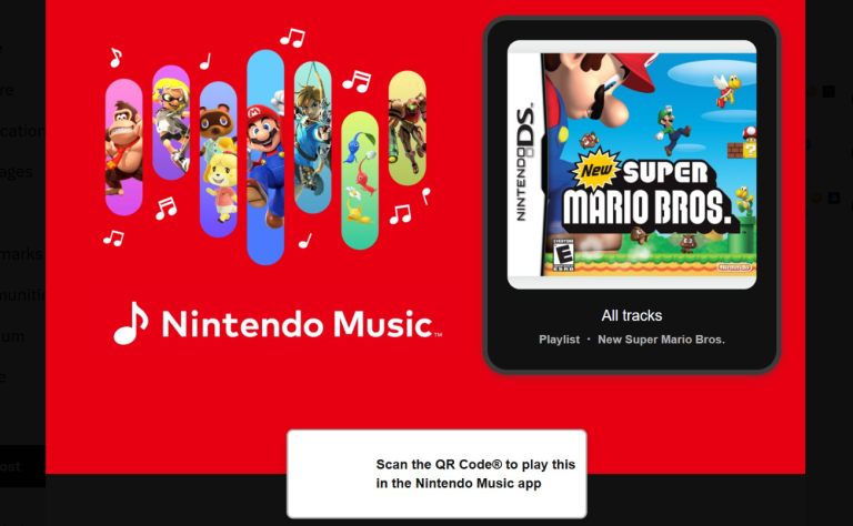 New Super Mario Bros OST Arrives On Nintendo Music New Super Mario Bros, Nintendo Music