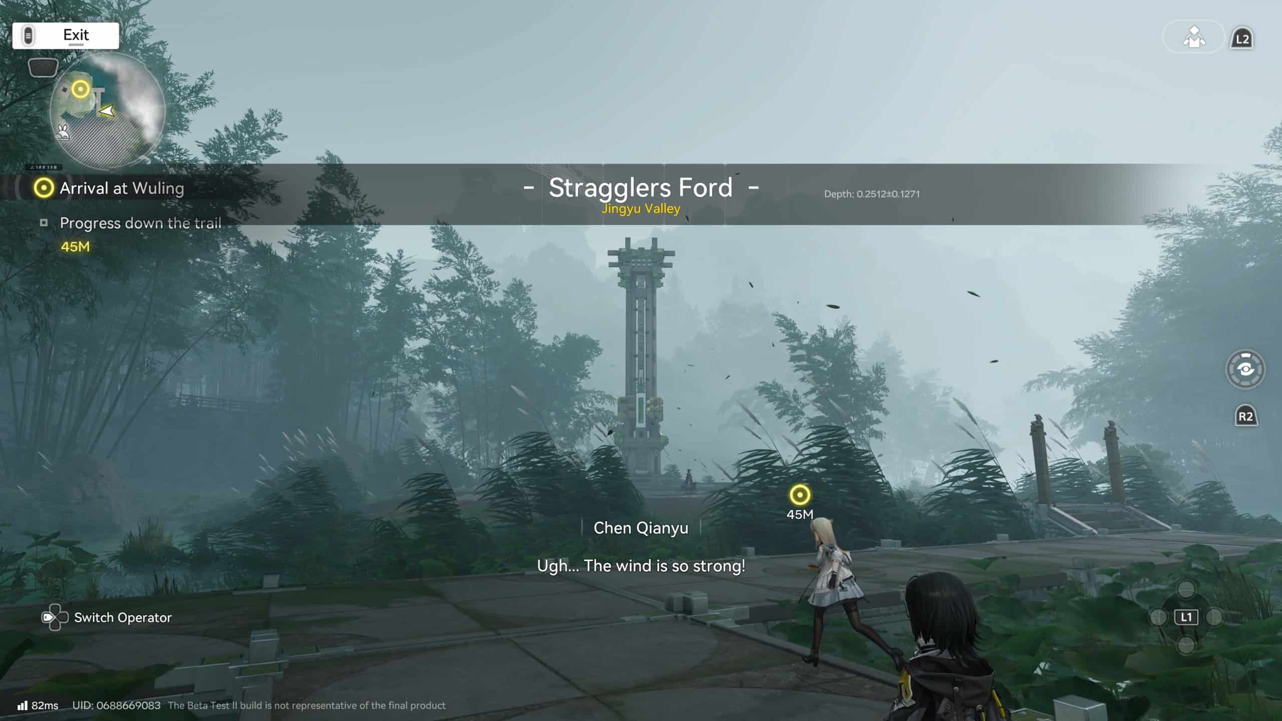 Arknights Endfield Wuling | The Outerhaven Screenshot in the Wuling region of Arknights: Endfield