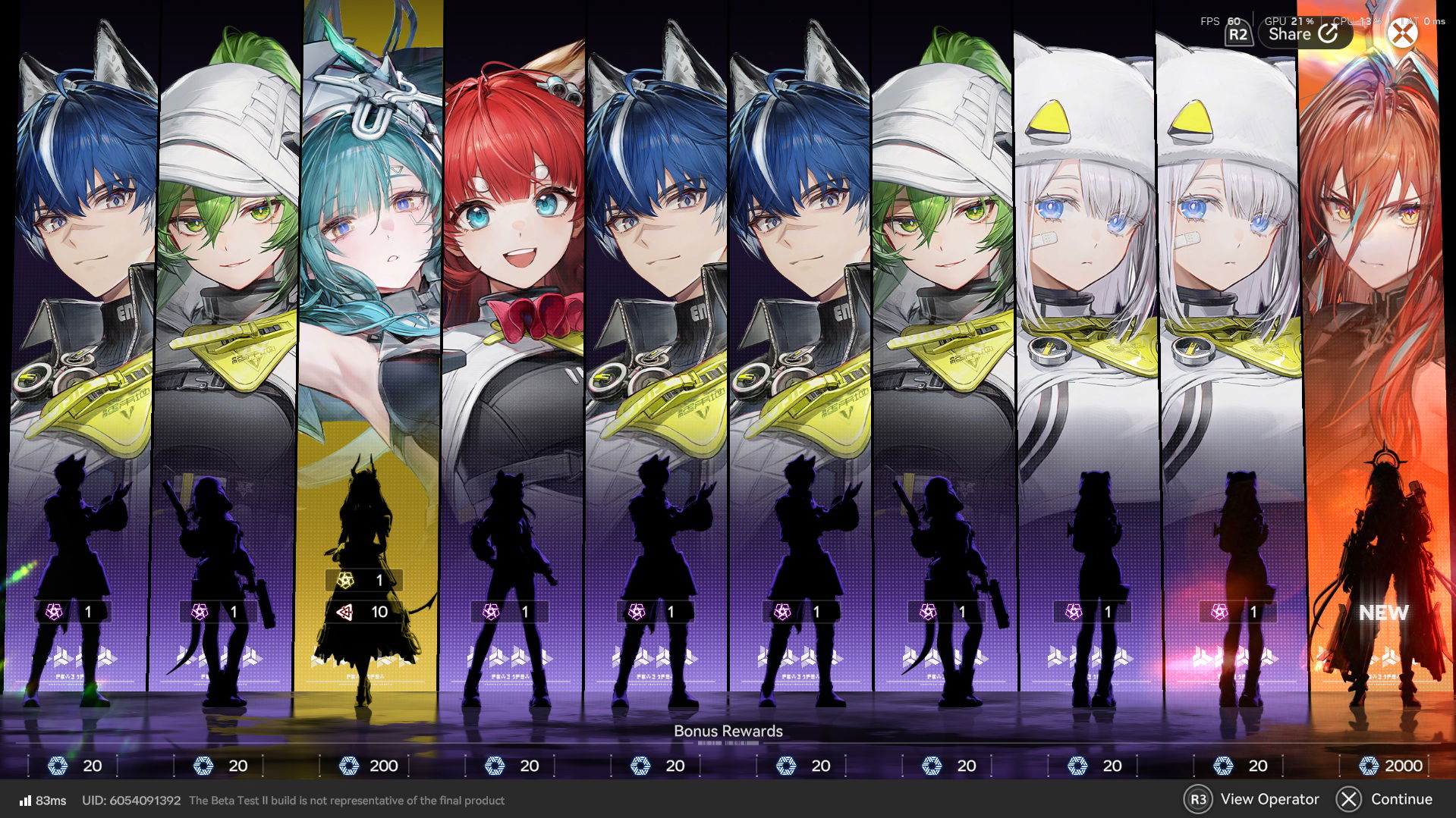 Banner pull screenshot from Arknights: Endfield