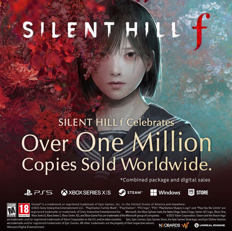 Silent Hill f - 1 million copies sold in two days